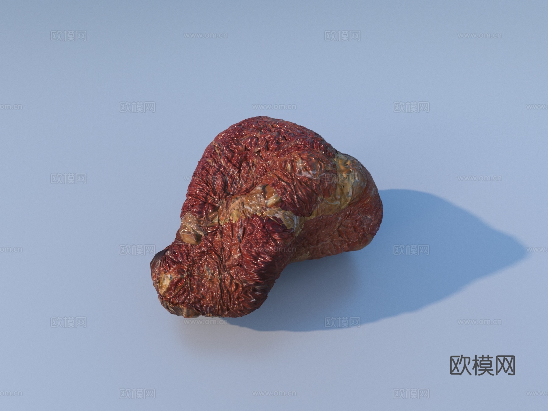 肉 猪肉 牛肉 羊肉 肉片3d模型