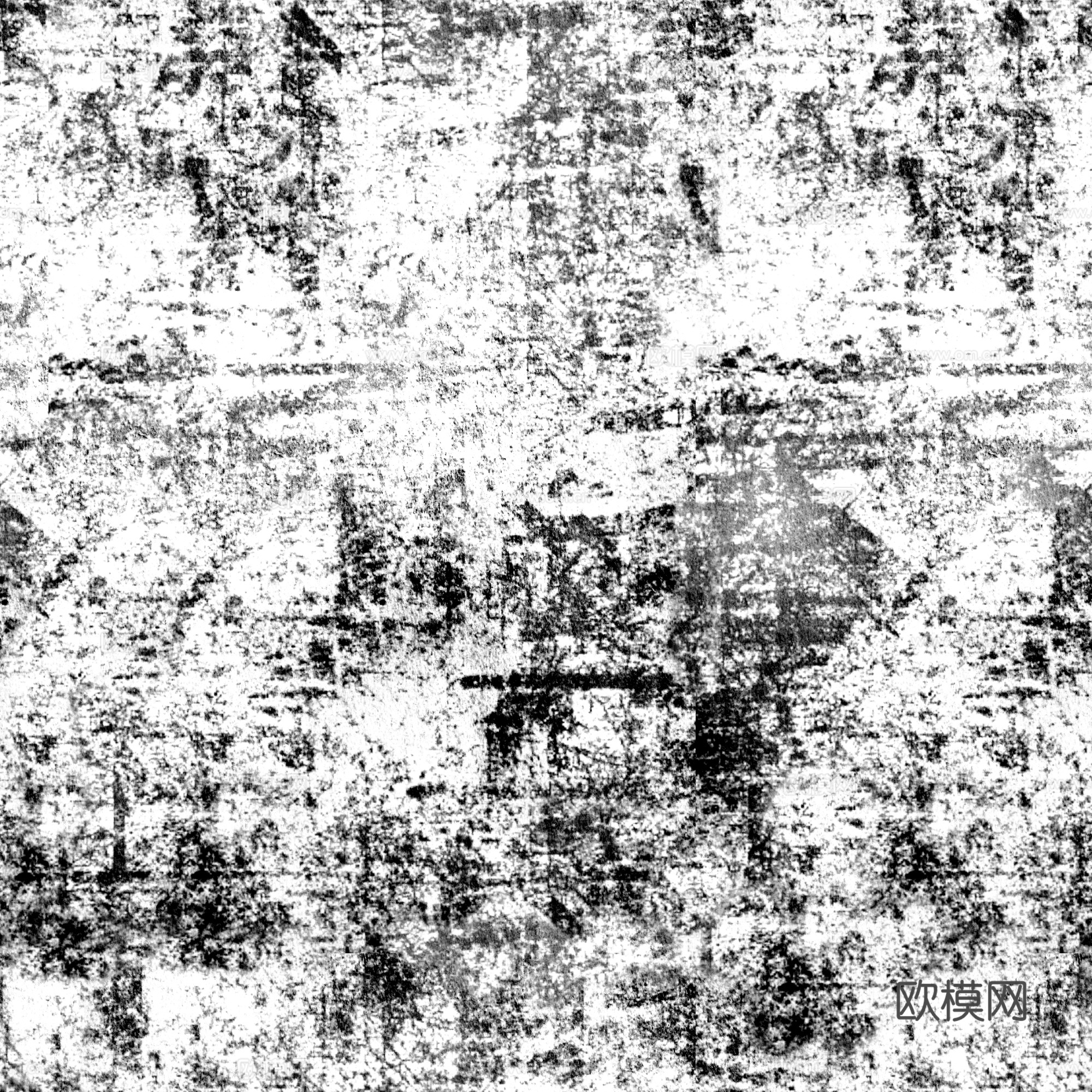遮罩混合黑白水泥贴图下载