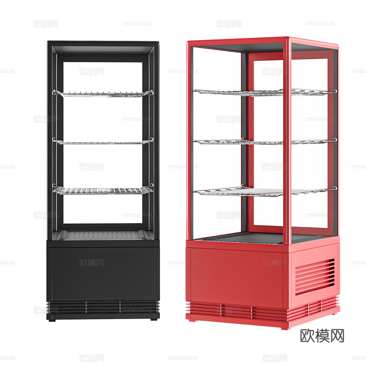 冷藏陈列柜3d模型