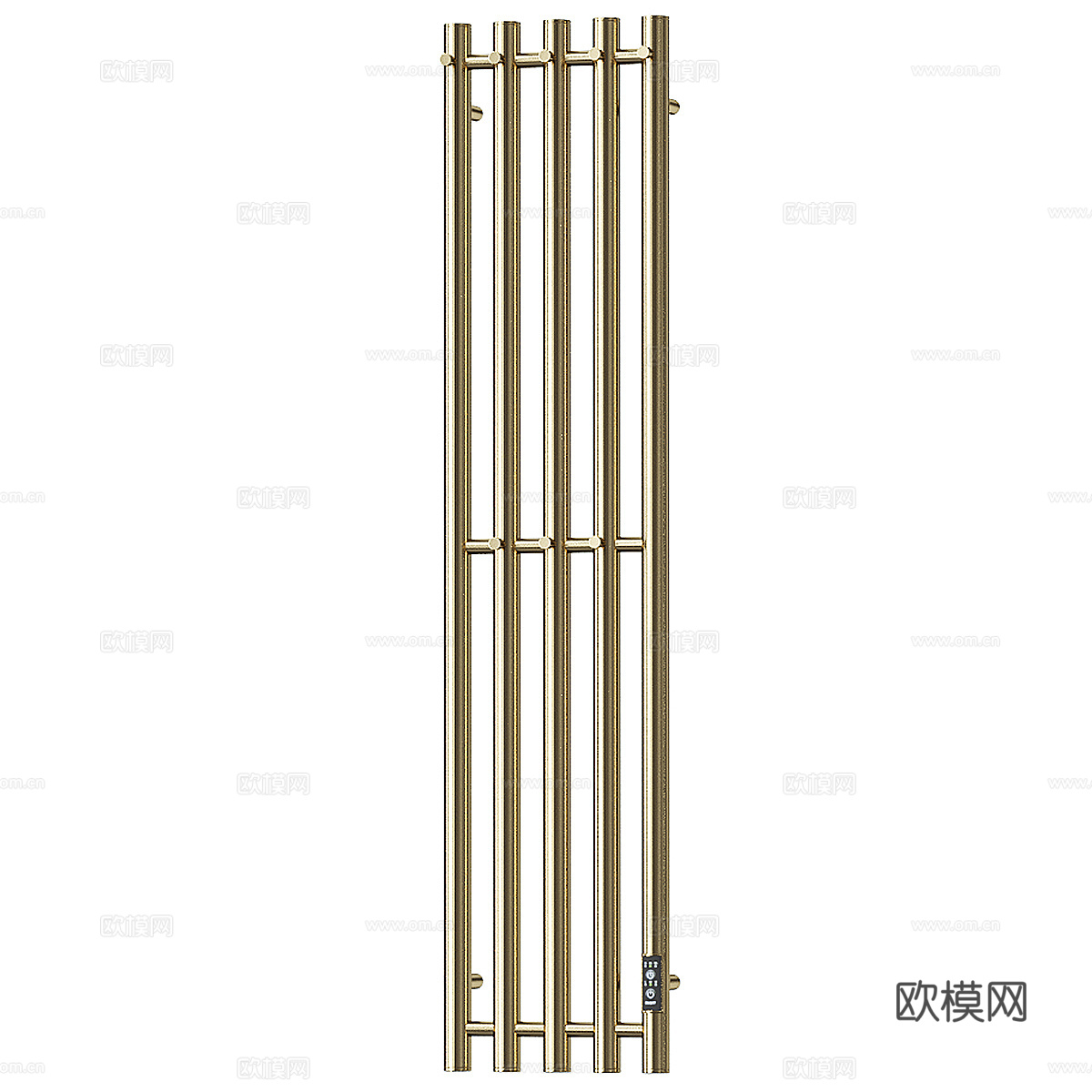 现代意式轻奢 EWRIKA Penelope 电热毛巾架3d模型