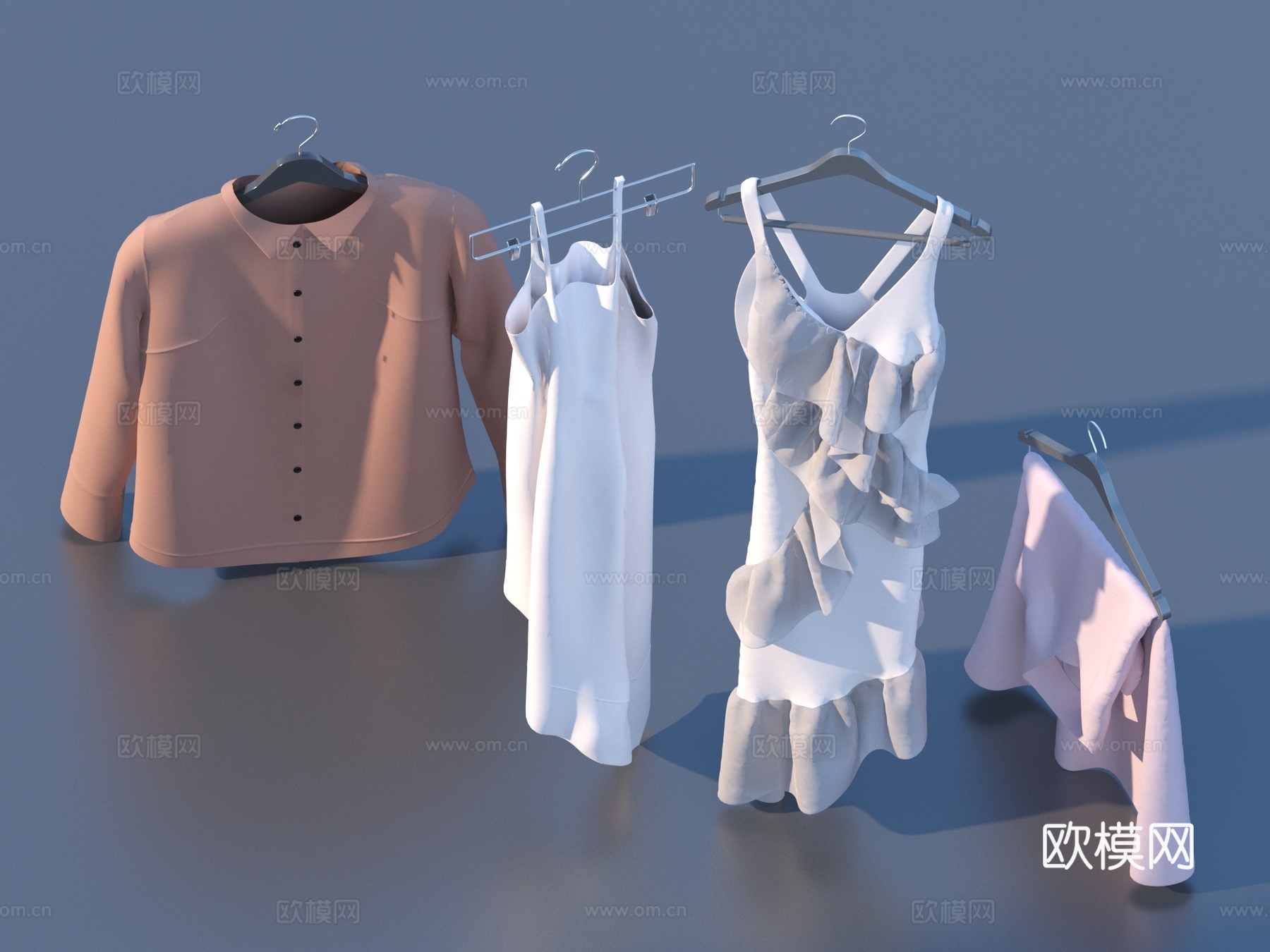 衣服 服饰 服装su模型