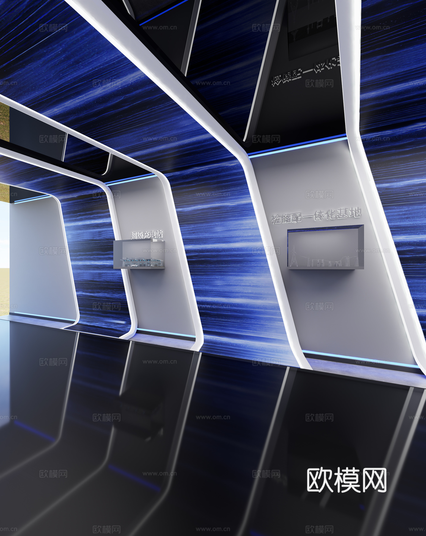 展厅隧道3d模型