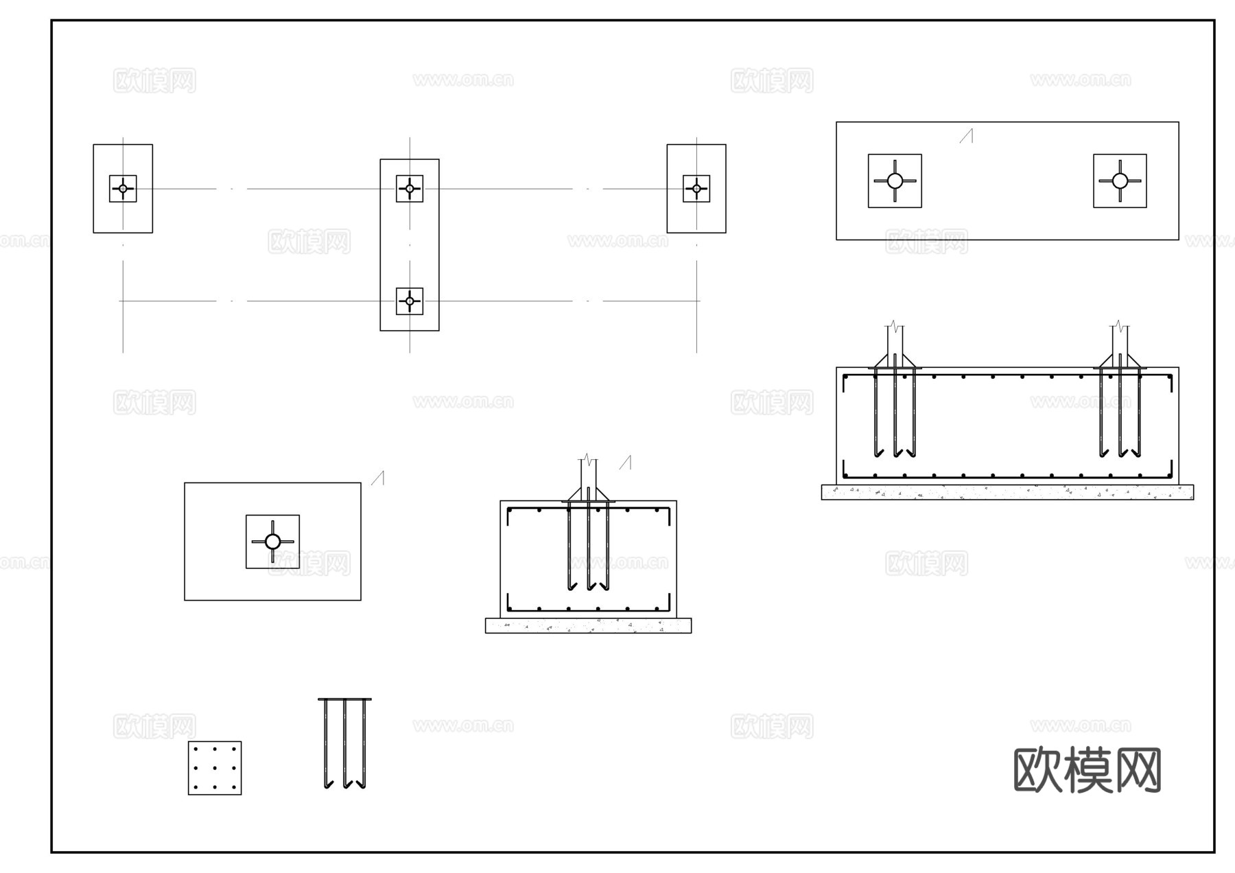 公交车亭设计图.(建筑结构）cad施工图