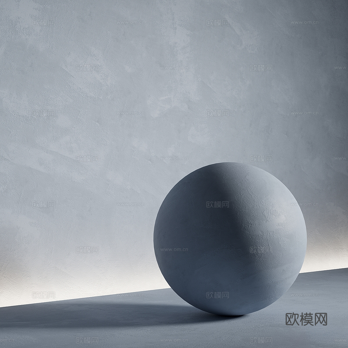 现代奶油风涂料 艺术漆 乳胶漆 微水泥3d模型