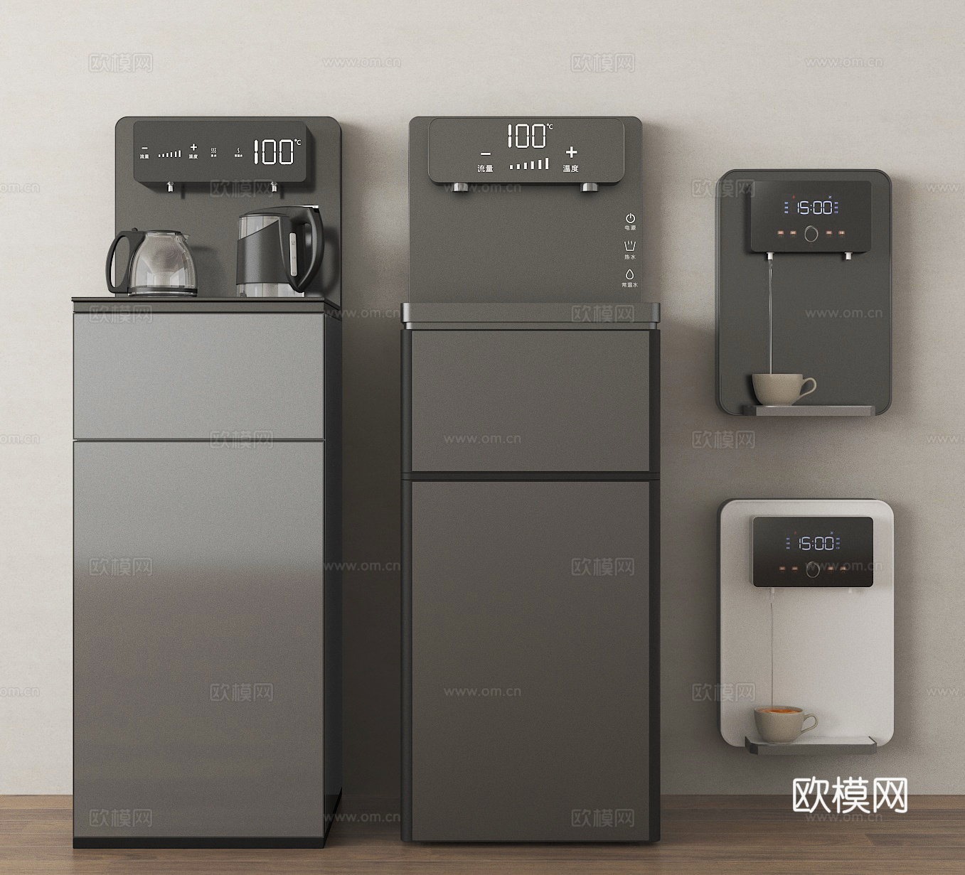 直饮机 饮水机3d模型
