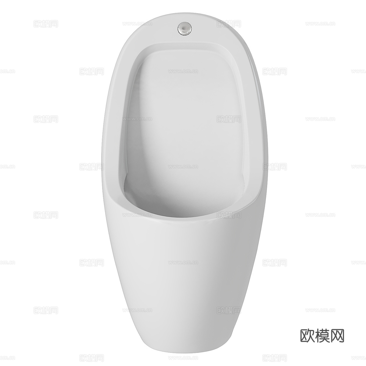 现代陶瓷小便斗 小便池3d模型