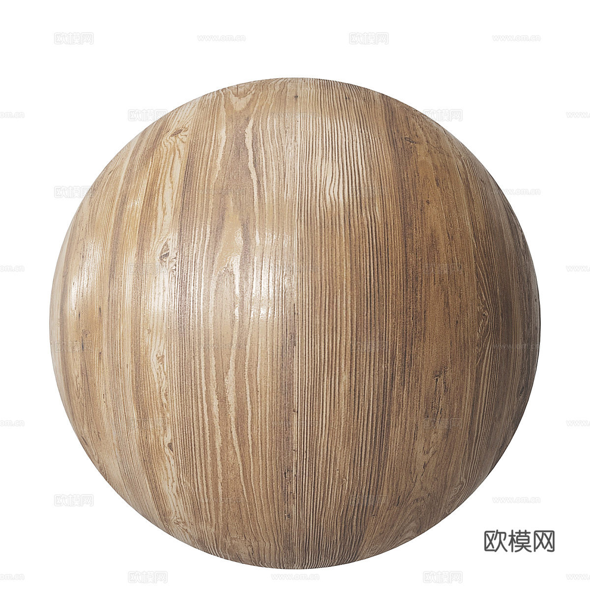 新中式木纹 木饰面材质3d模型