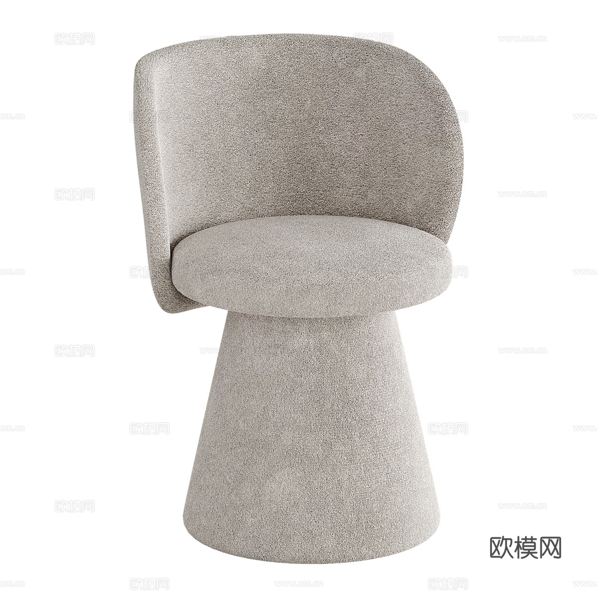 现代意式布料 无缝地毯材质3d模型
