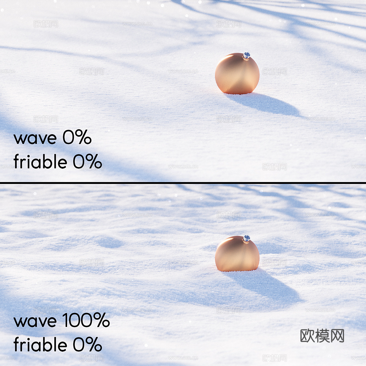 雪3d模型