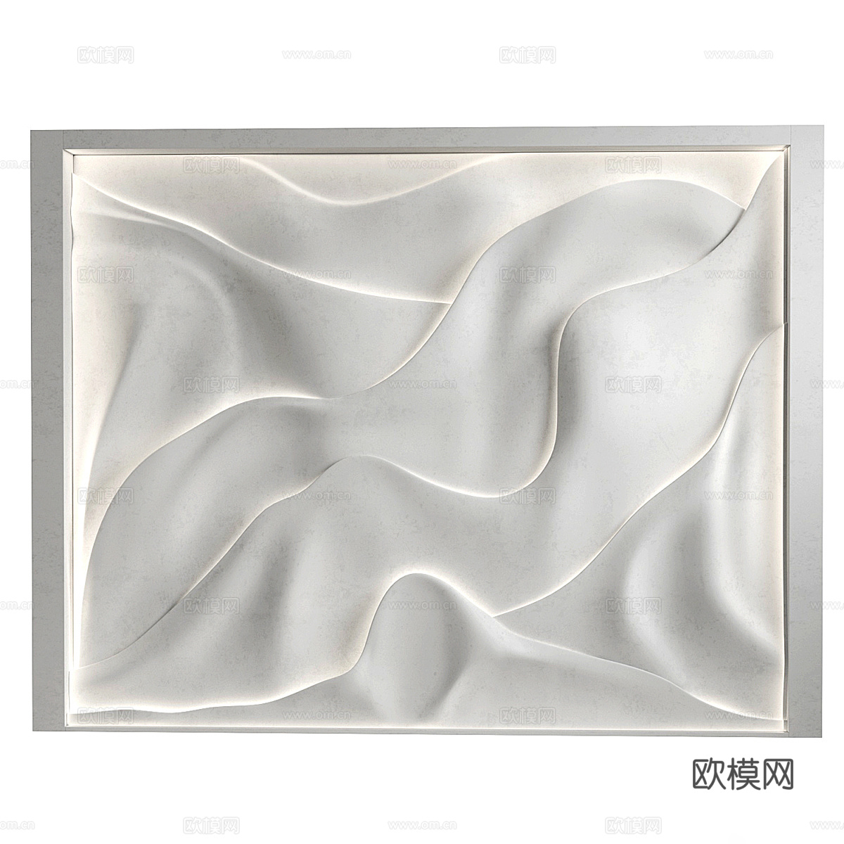 抽象画3d模型