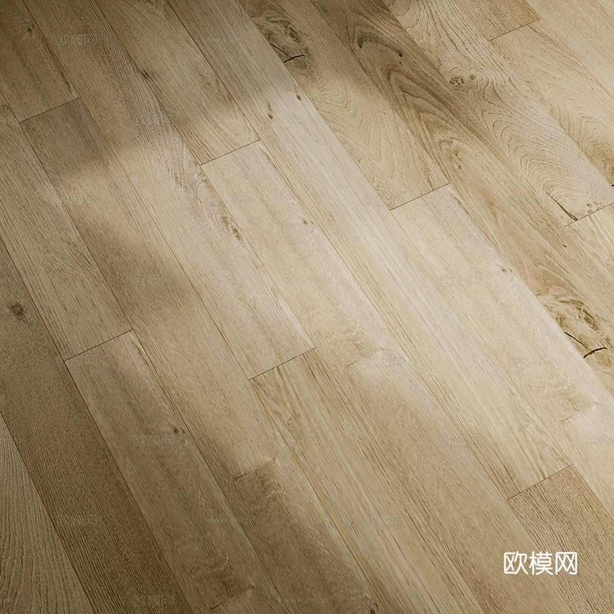 新中式原木风木地板材质3d模型