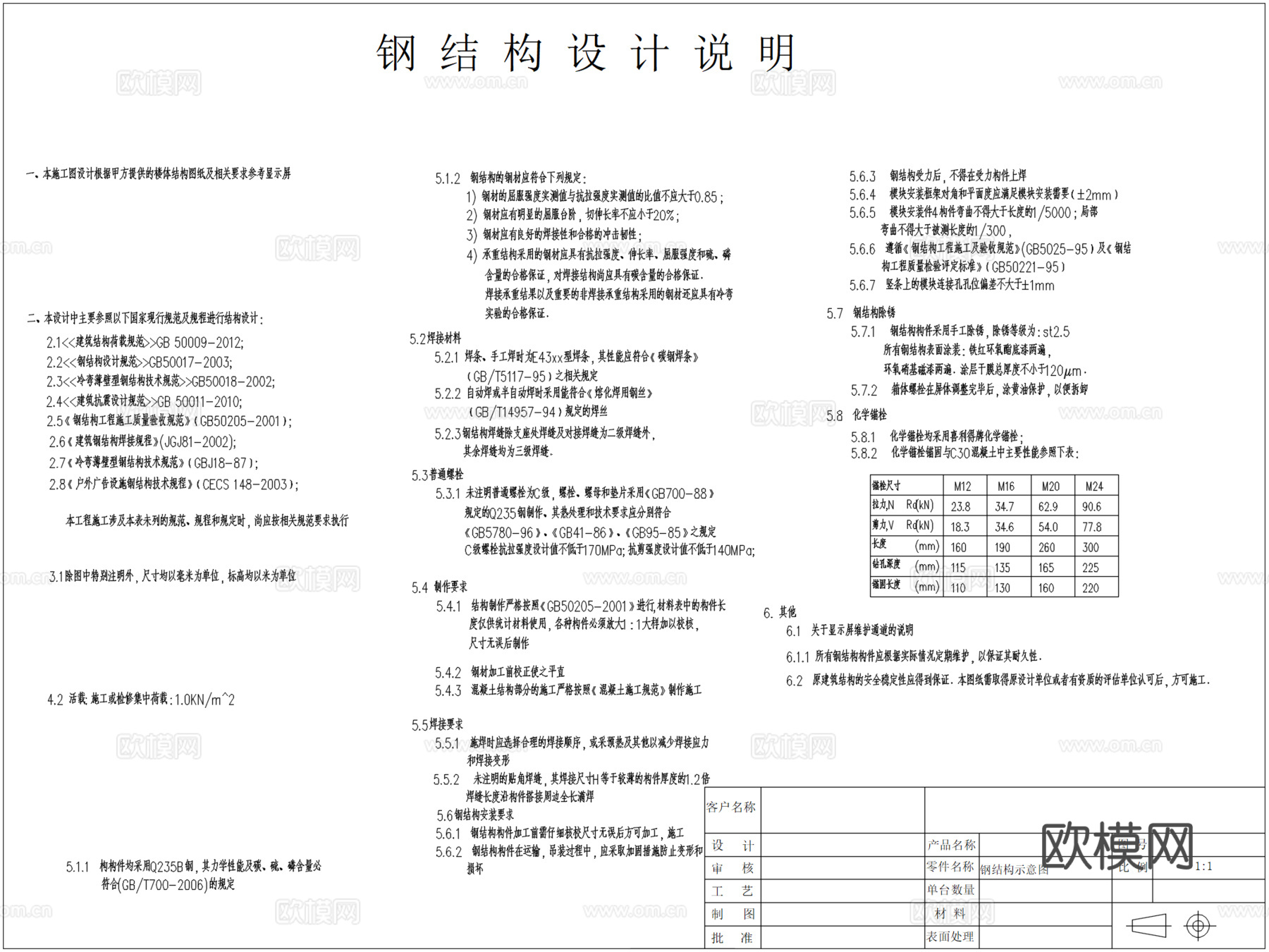 商业LED屏幕钢结构图，LED显示屏节点，LED电子屏幕排版cad施工图
