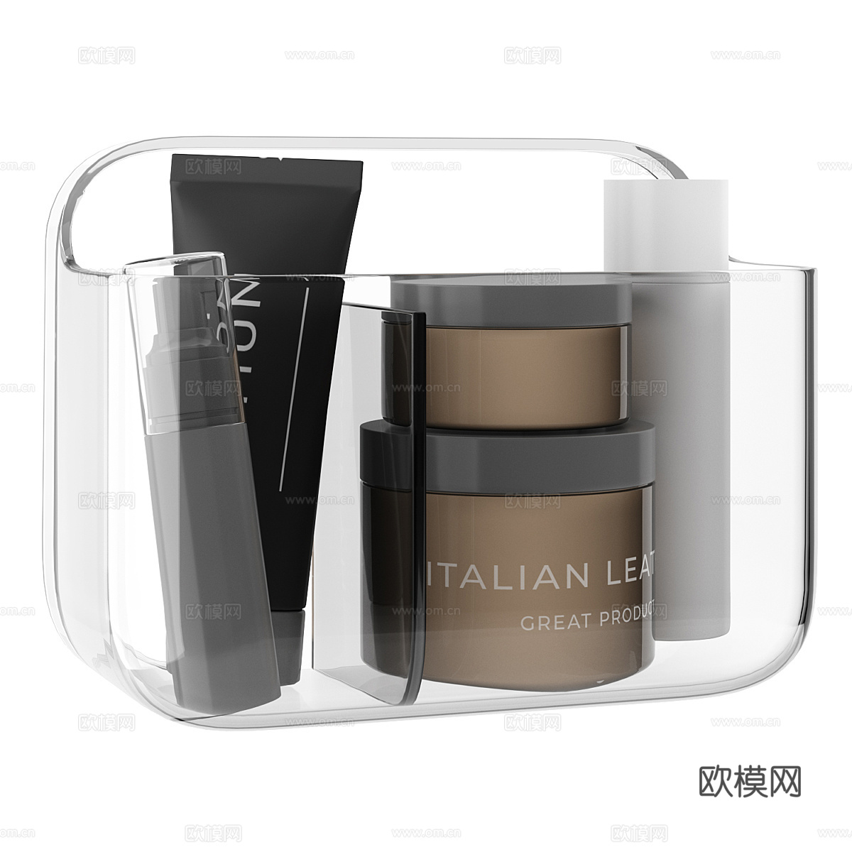 化妆品 日用品3d模型