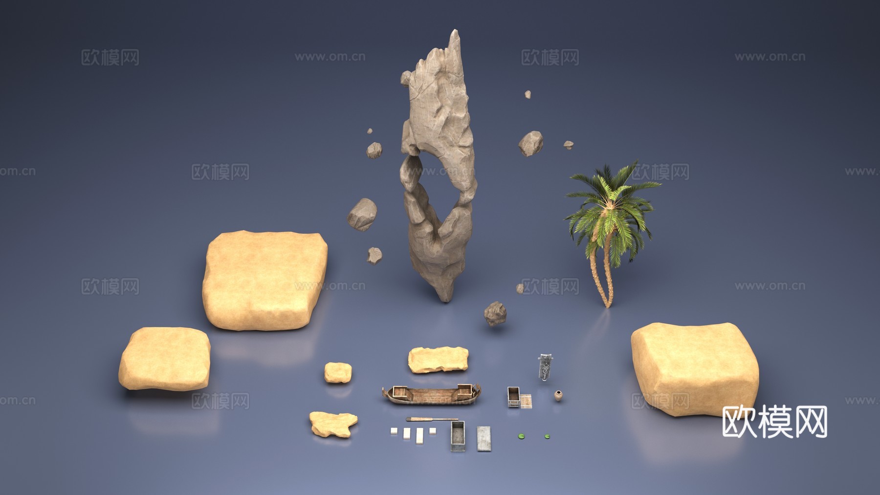 景观物品3d模型