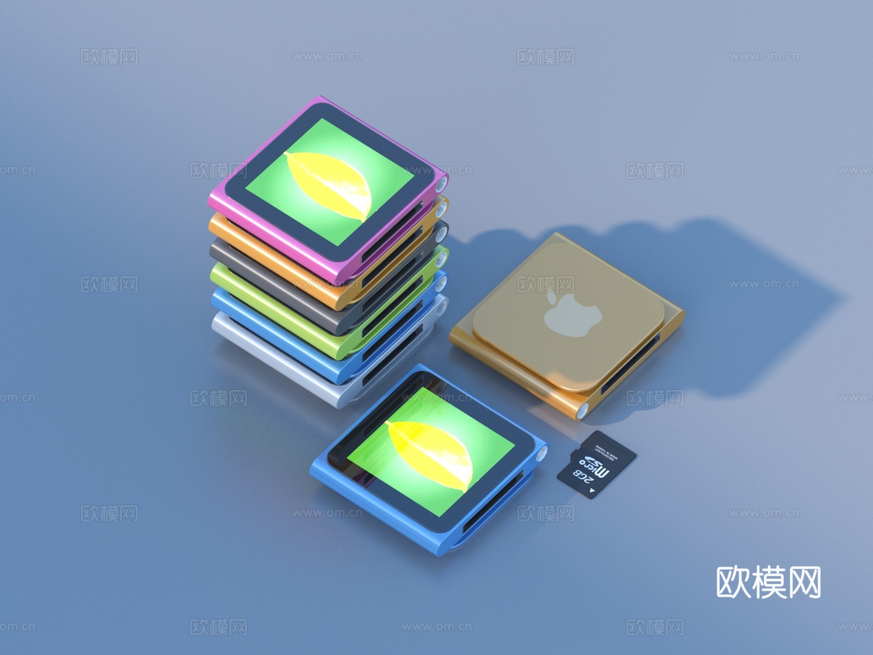 读卡器 内存卡 数据卡 SD卡 存储卡3d模型3d模型