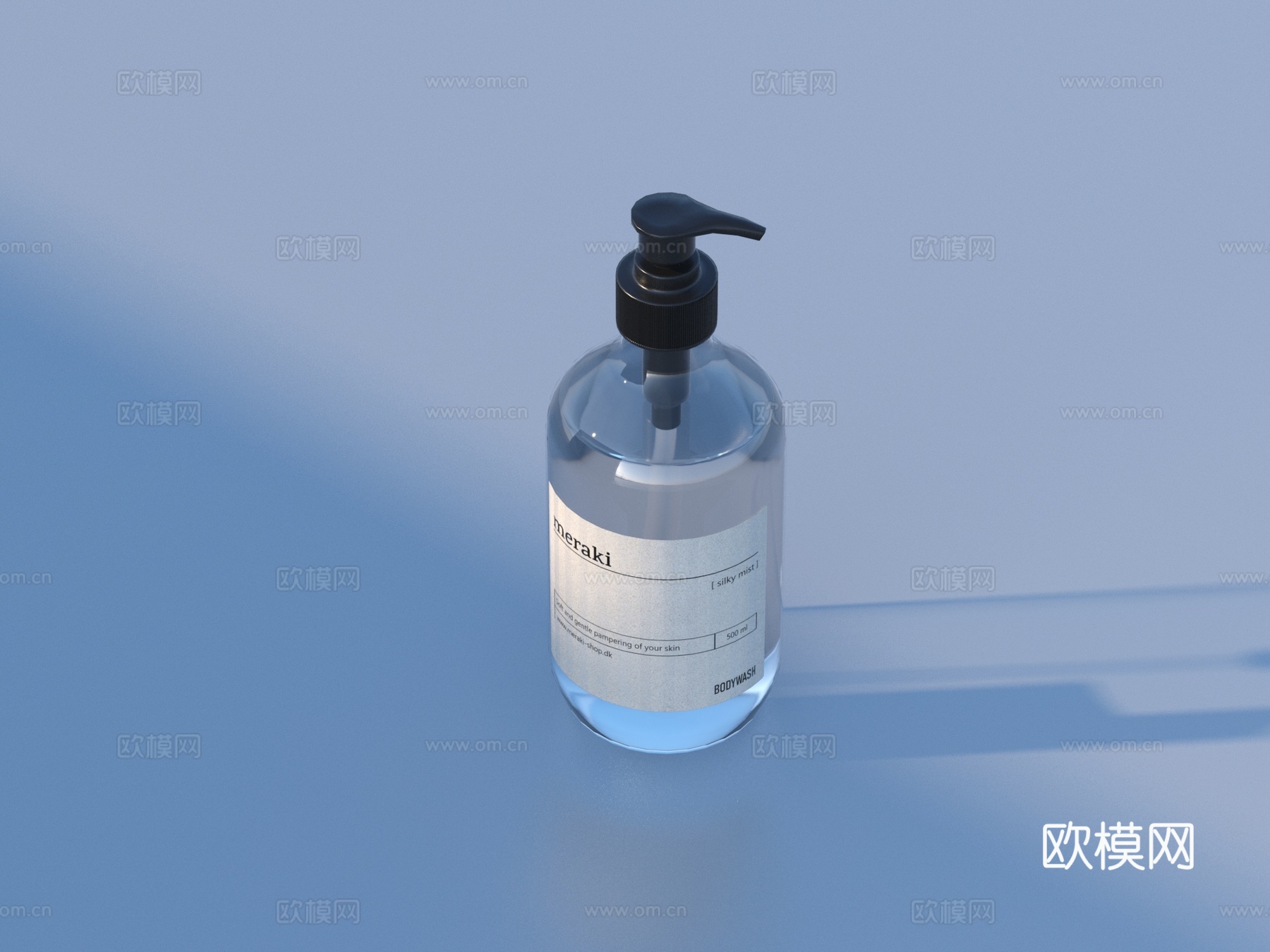 沐浴露 香水 化妆品 生活用品3d模型
