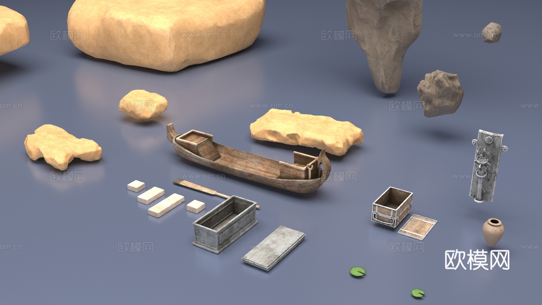景观物品3d模型