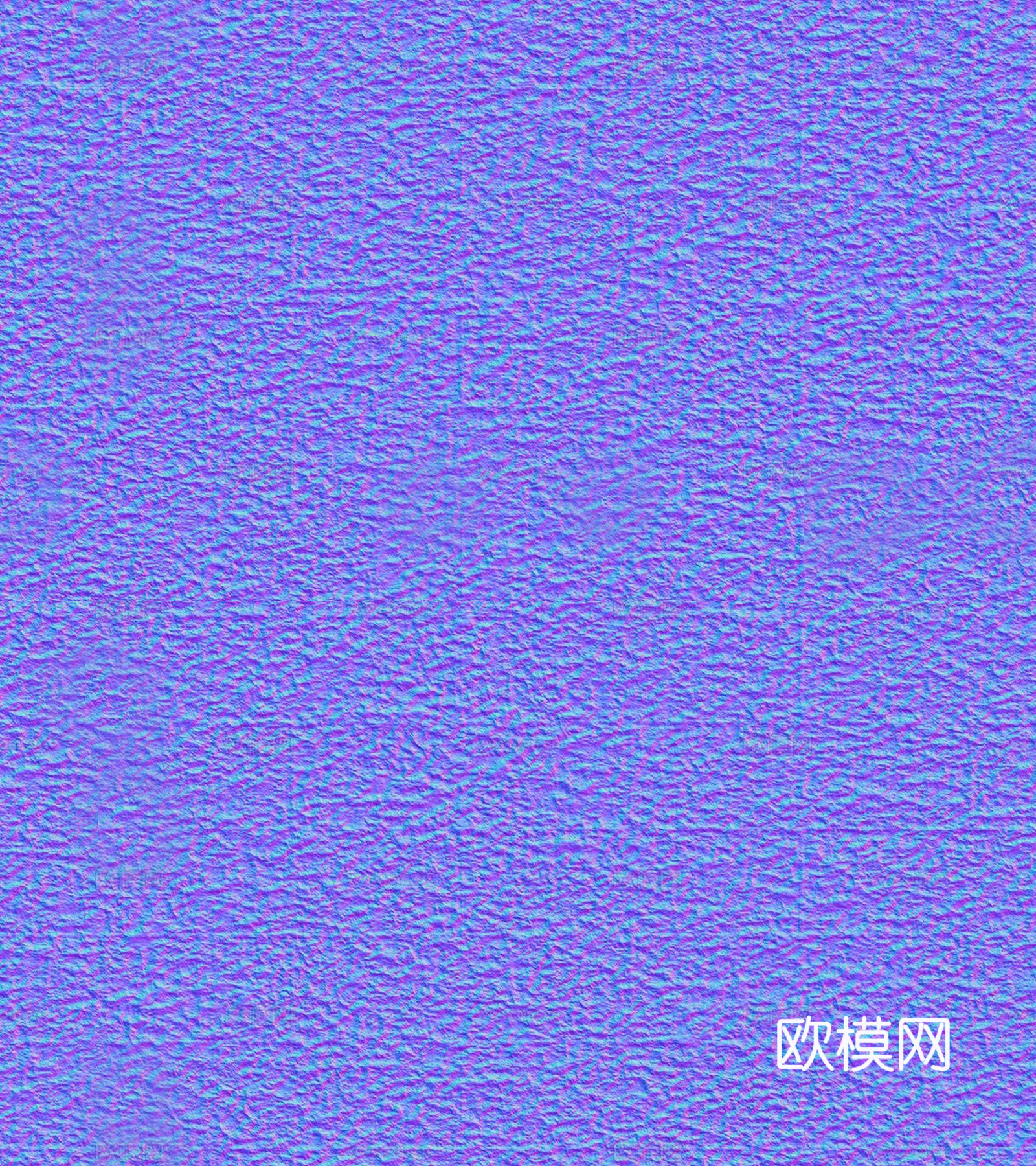 无缝凹凸墙面