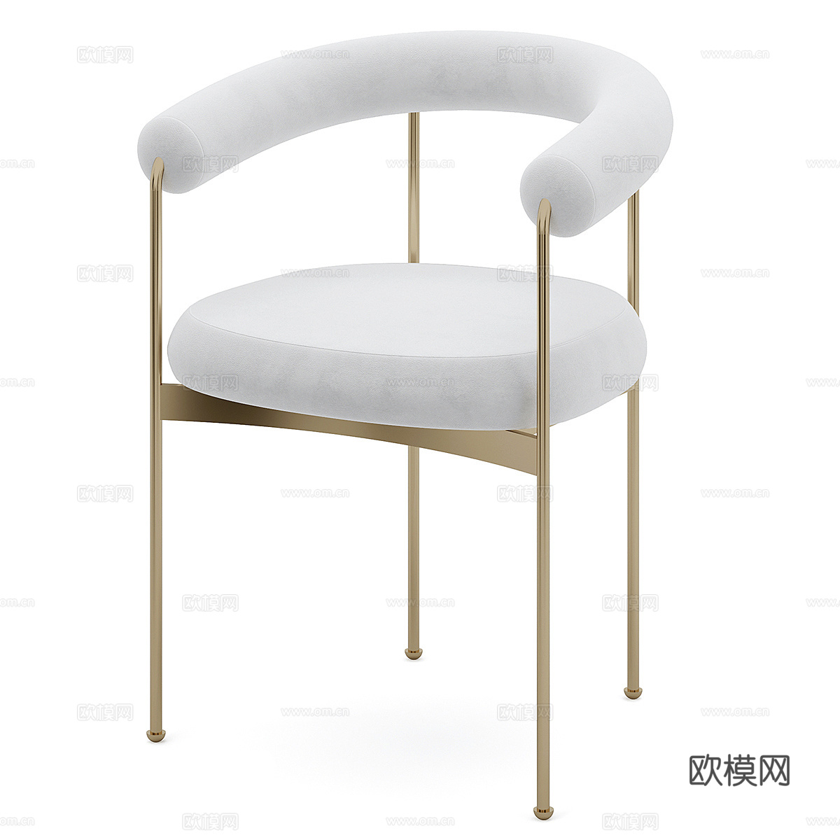 现代简约单人沙发 单人沙发 简约沙发 休闲沙发 客厅沙发3d模型