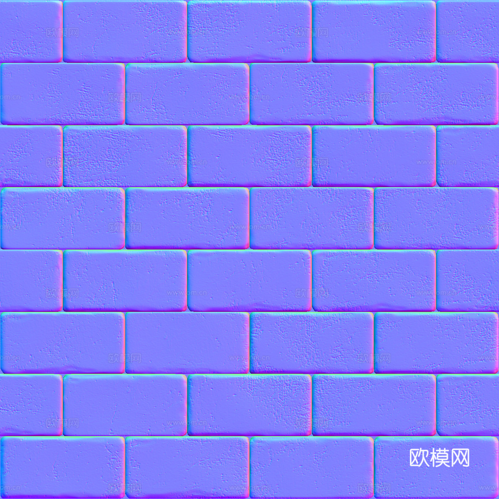 大理石 瓷砖 砖块 地铺法线写实贴图