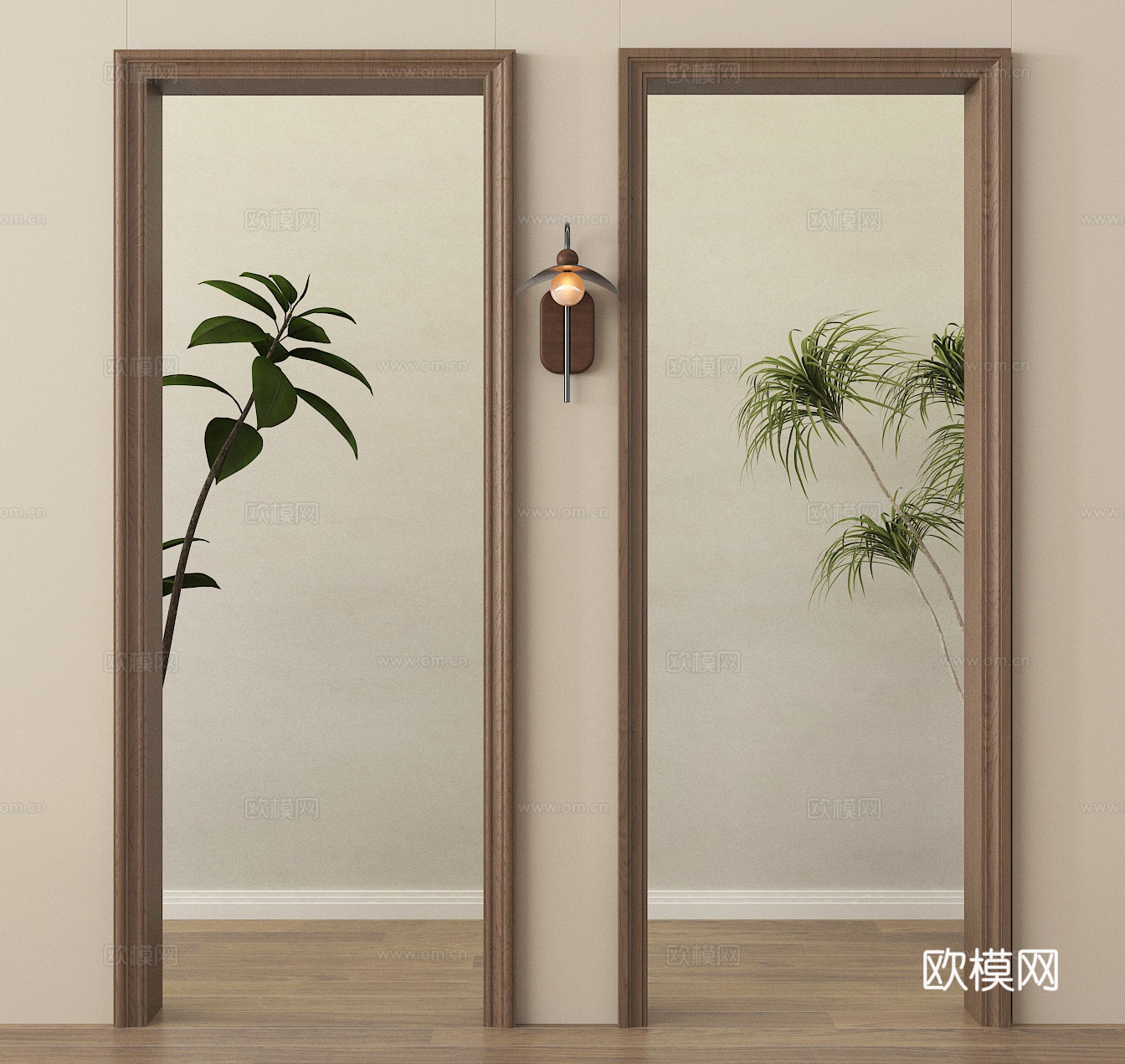 门套 门框 垭口3d模型