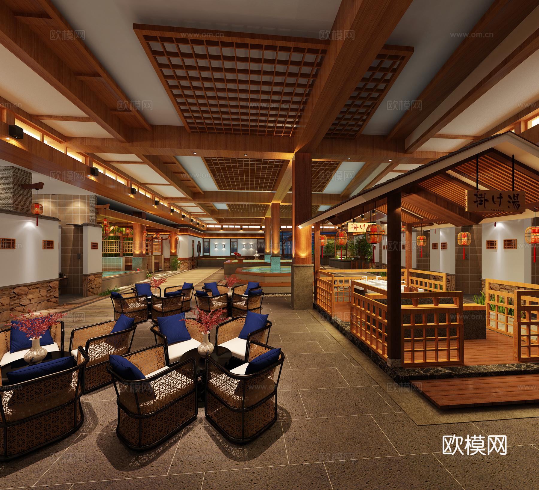 浴区3d模型