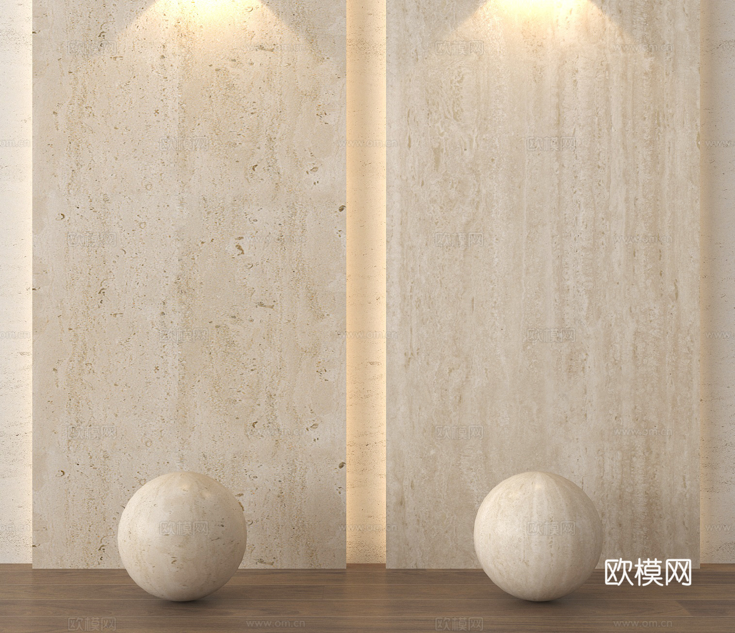 石材 石材护墙板 背景墙 石材板3d模型