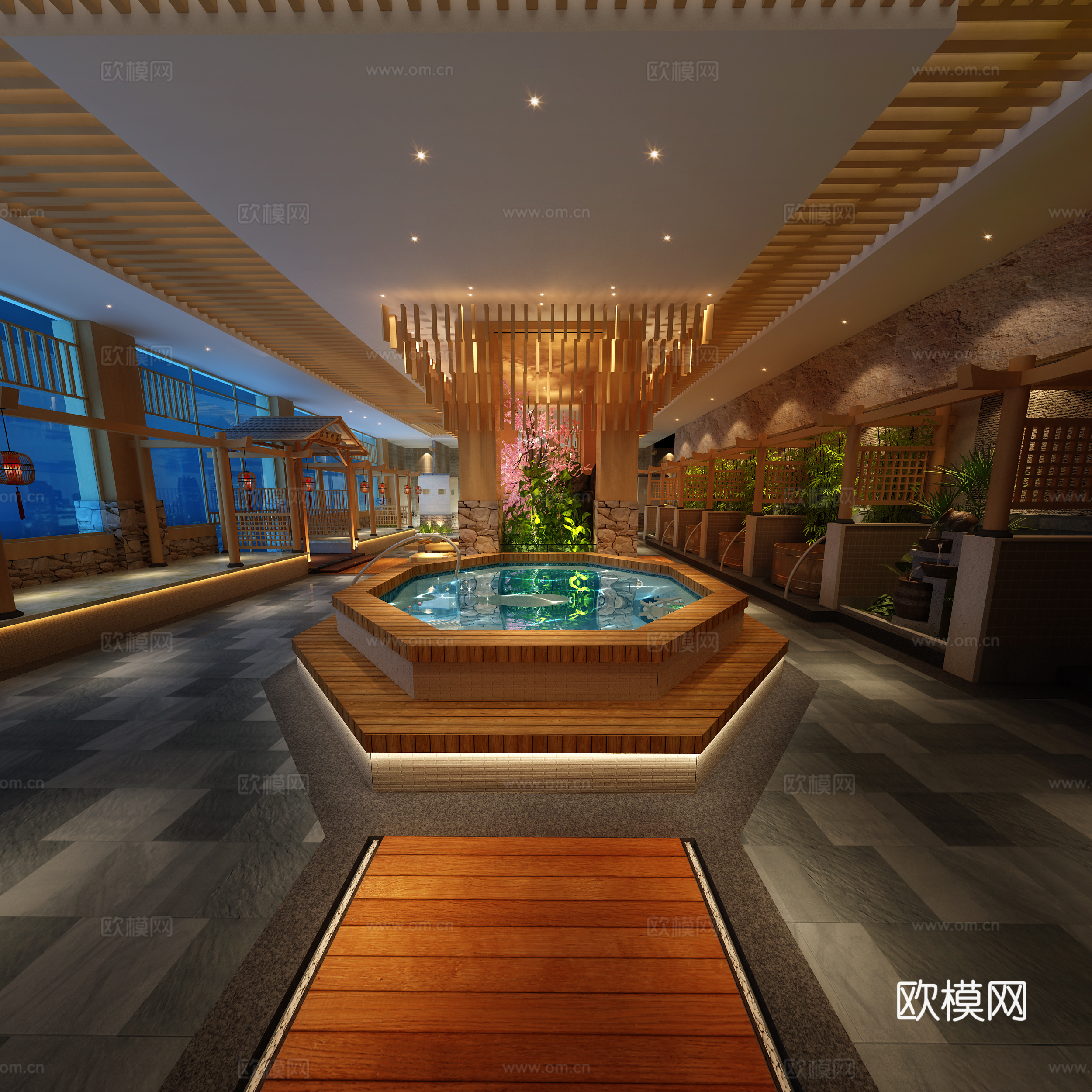 浴区3d模型