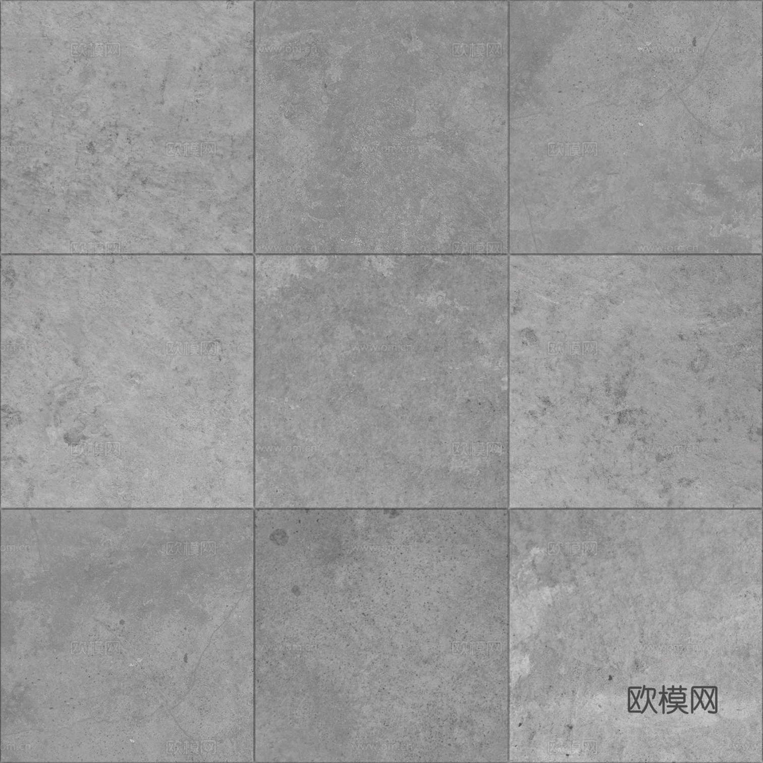 无缝浅灰地砖青砖材质贴图
