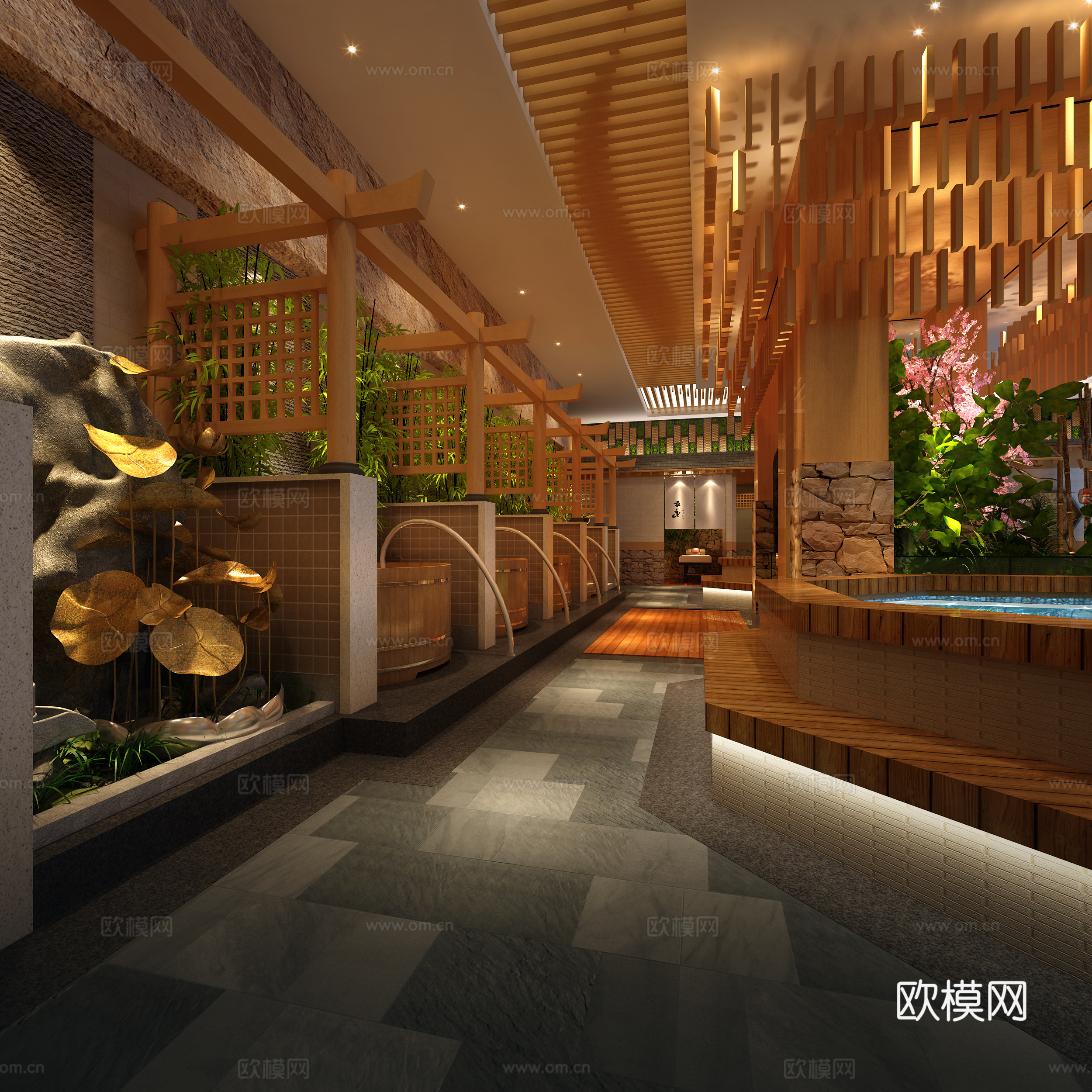 浴区3d模型