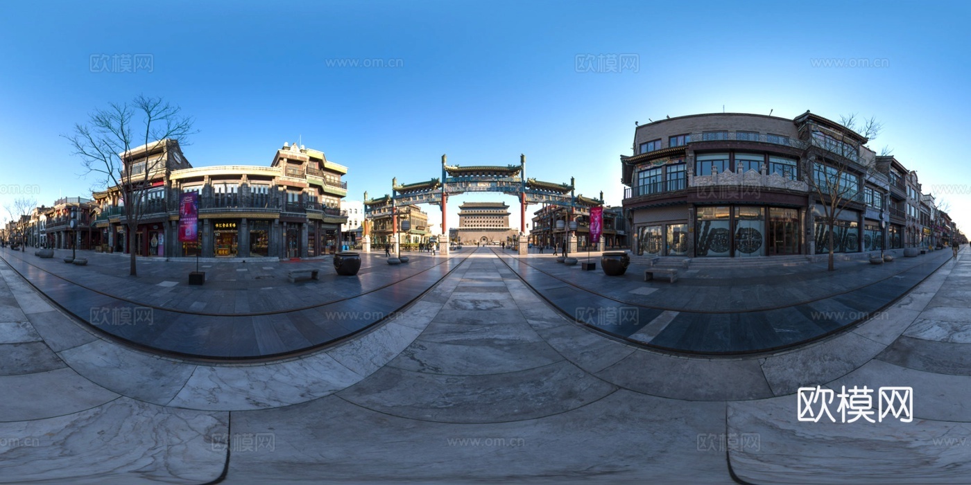 街道外景hdr