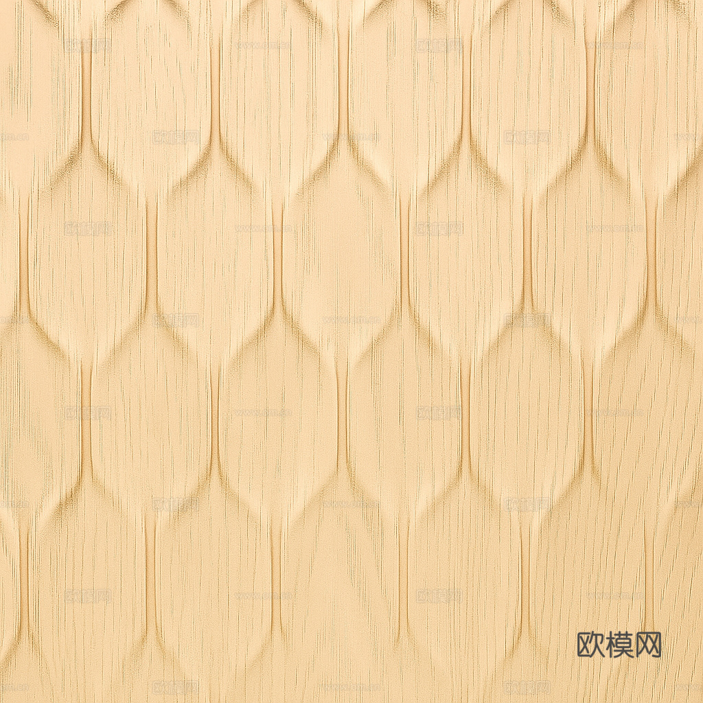 现代意式其他木纹_浅色木纹_拼接木纹_花瓣造型木饰面贴图