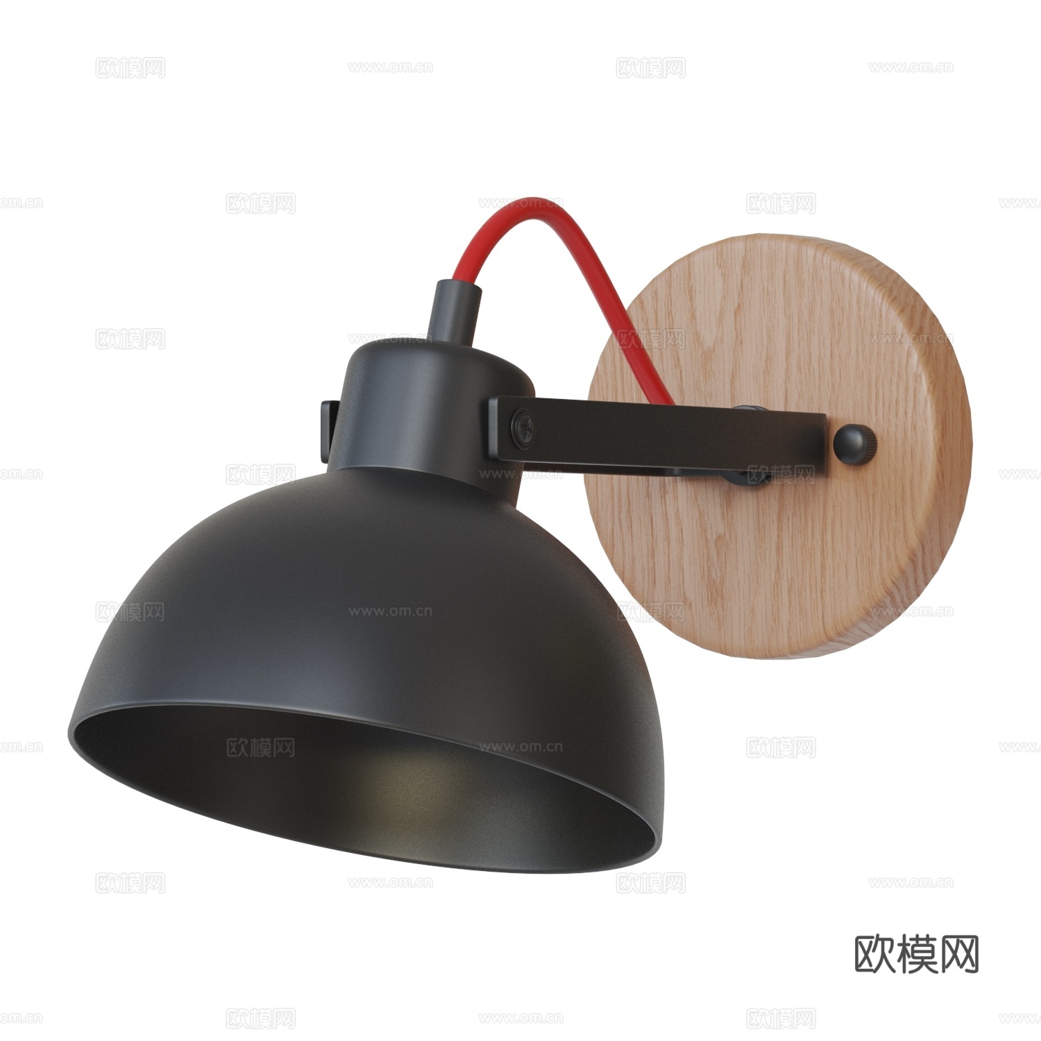 现代北欧装饰壁灯3d模型