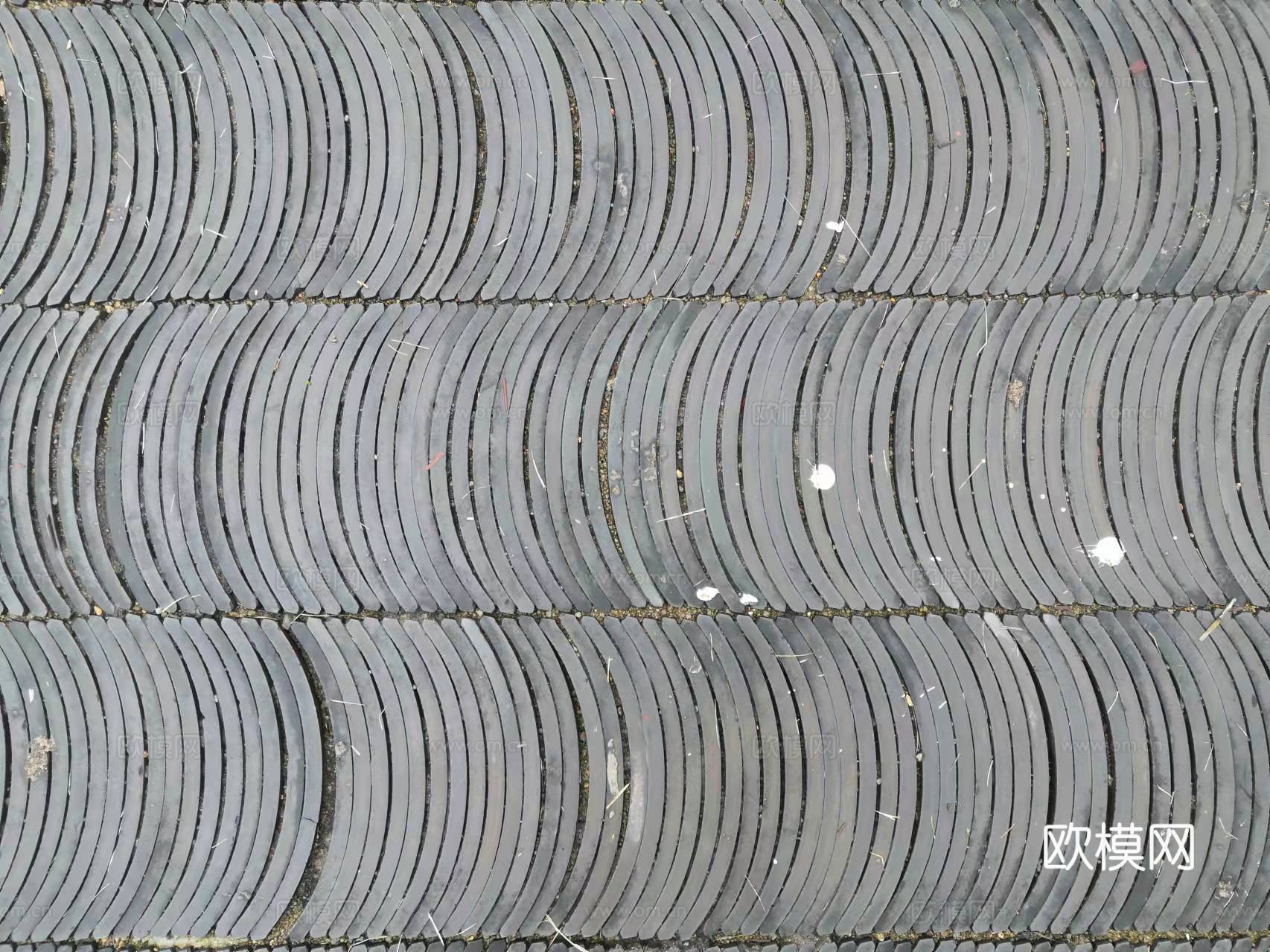 现代铺装 室外地面砖下载