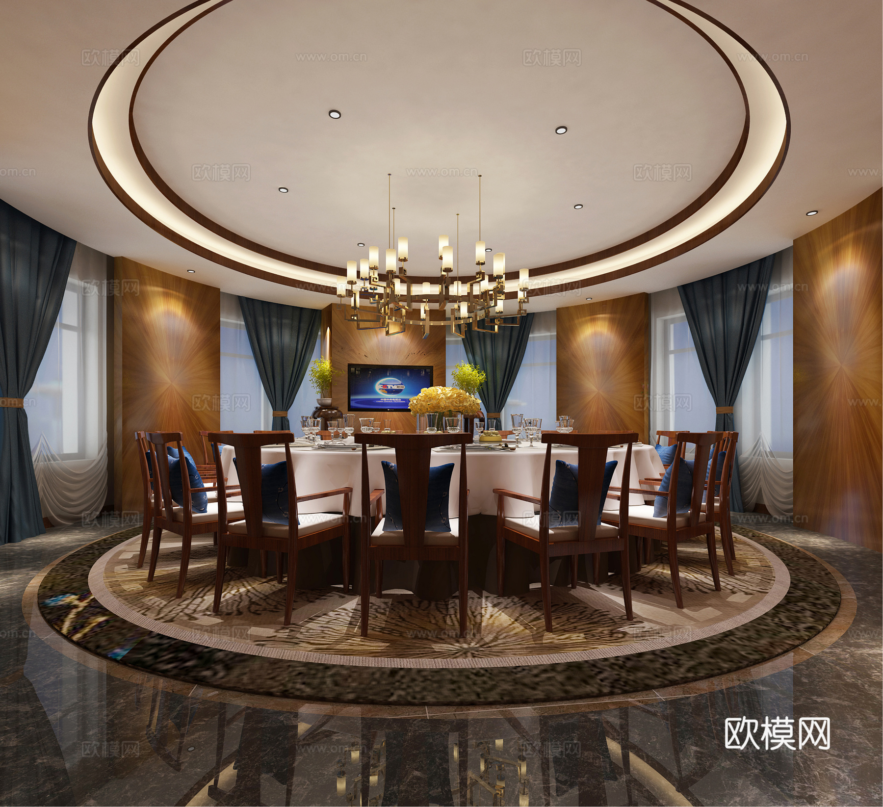 餐包免费3d模型