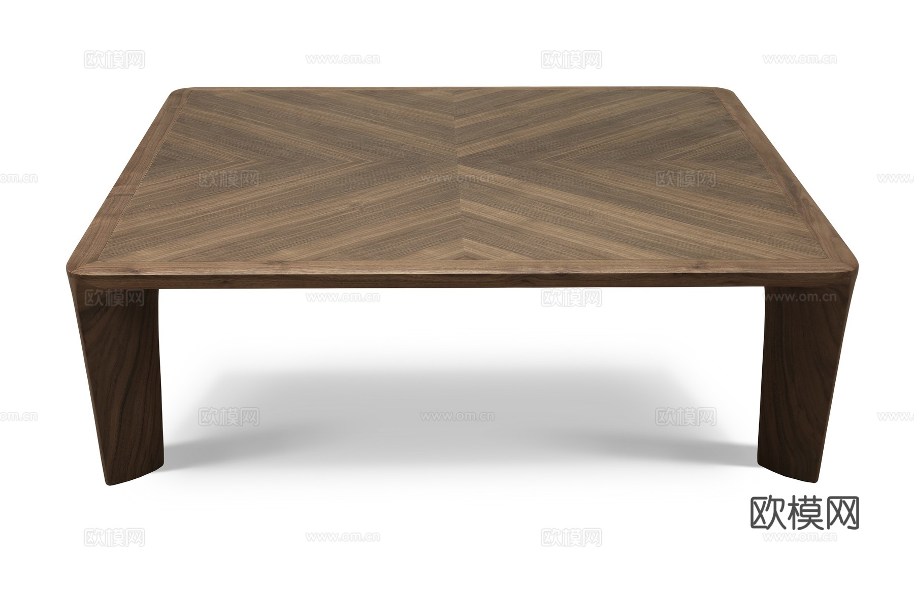 新中式茶几组合3d模型