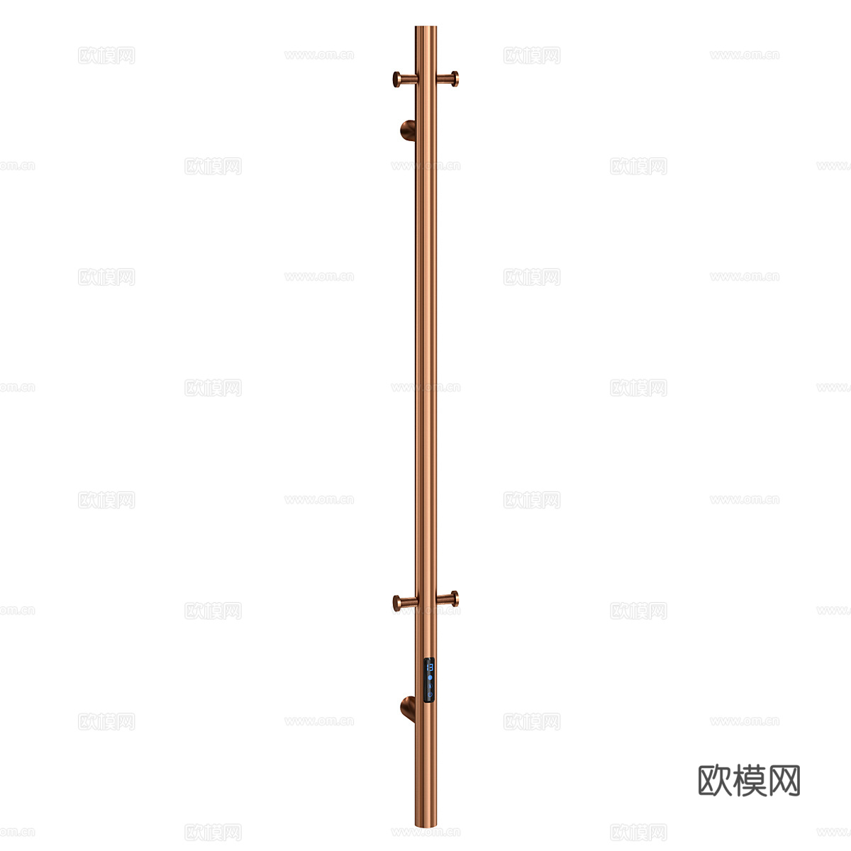 现代轻奢电热毛巾架3d模型