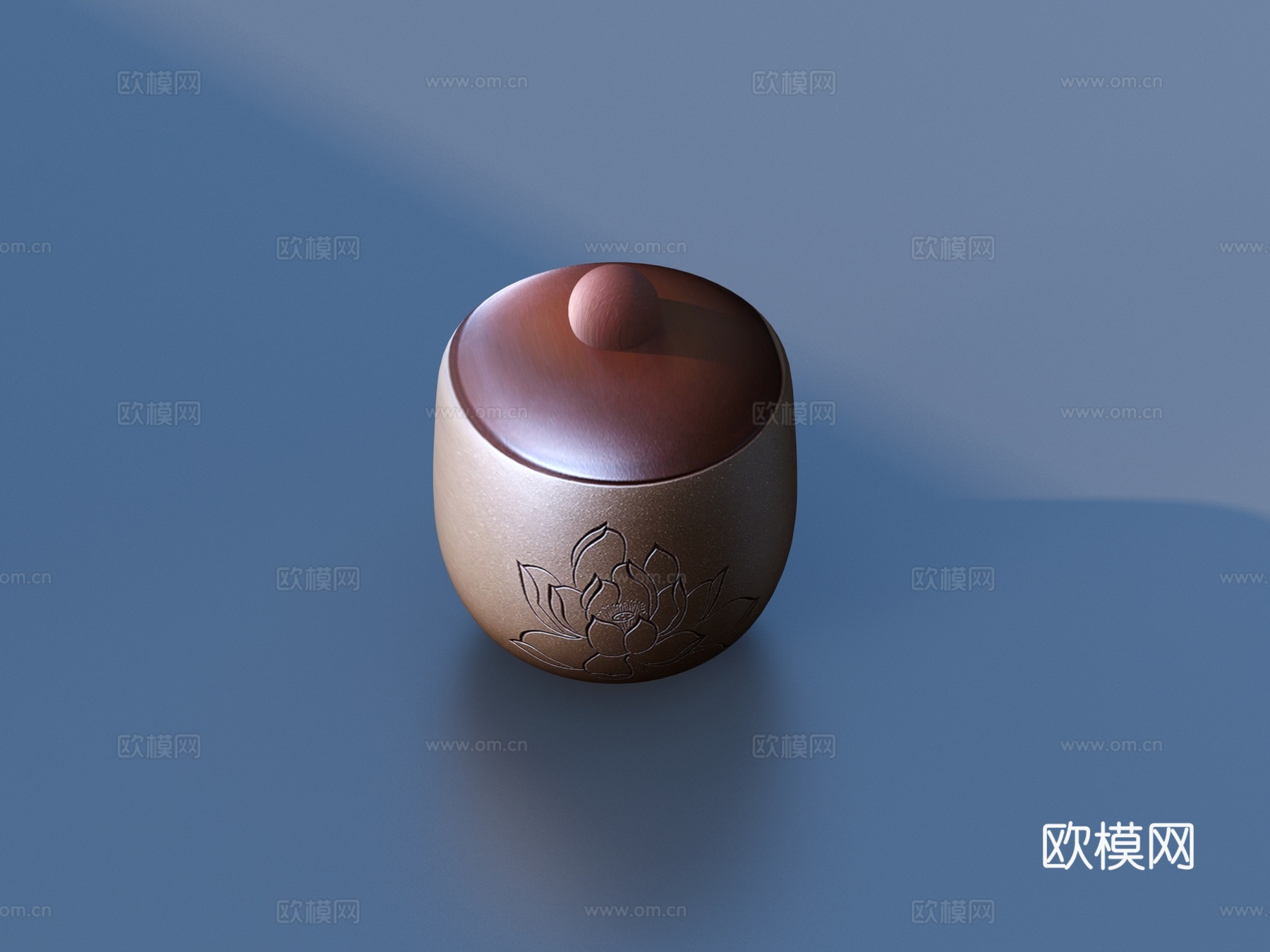 坛子 罐子 陶罐3d模型