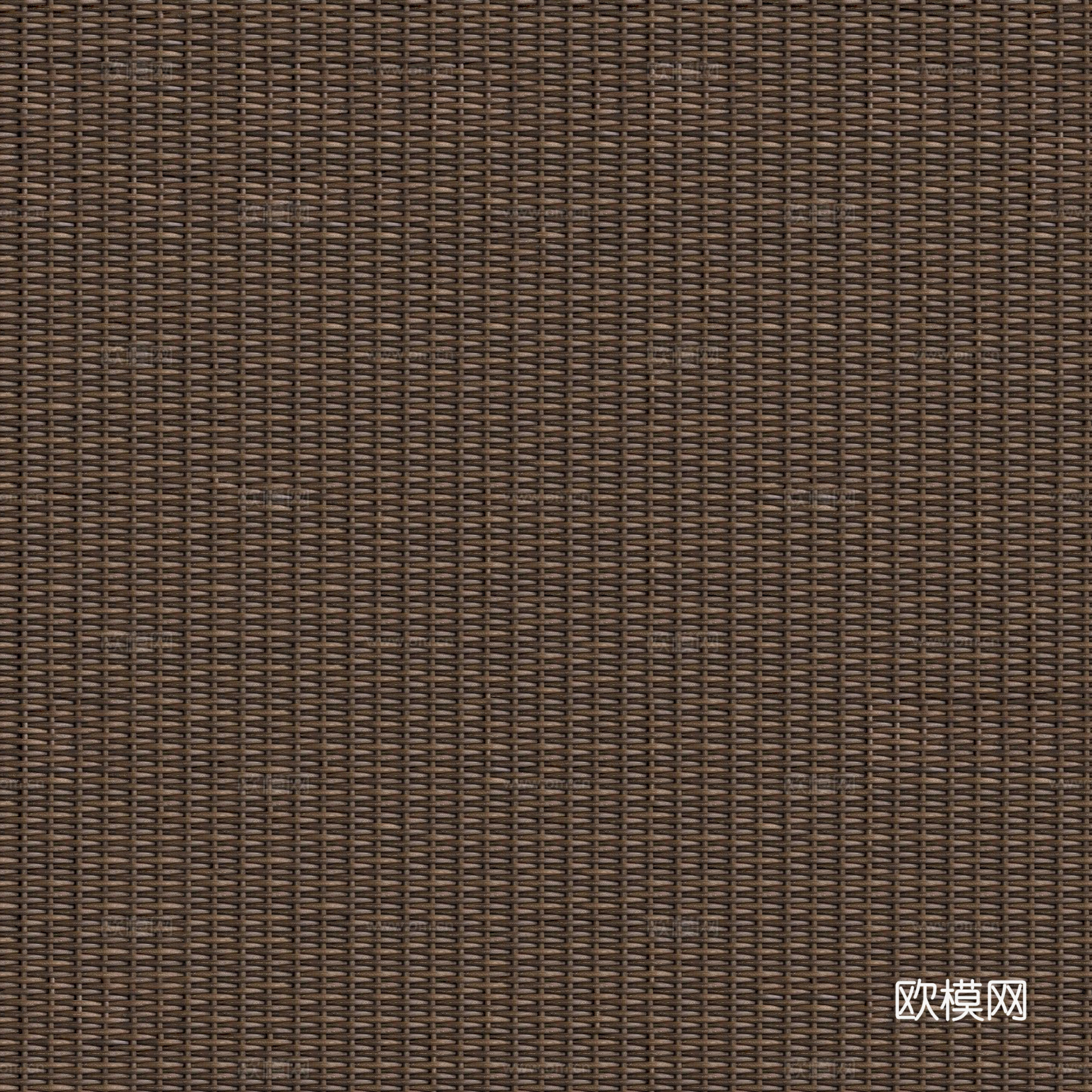 无缝棕灰色藤编贴图