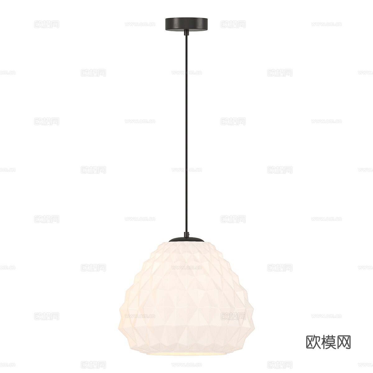 现代吧台吊灯 餐厅吊灯 艺术吊灯 床头吊灯 玻璃吊灯3d模型