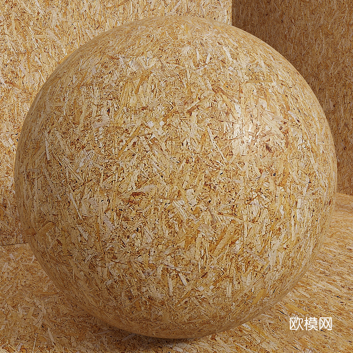 板材 刨花板 胶合板 大芯板3d模型