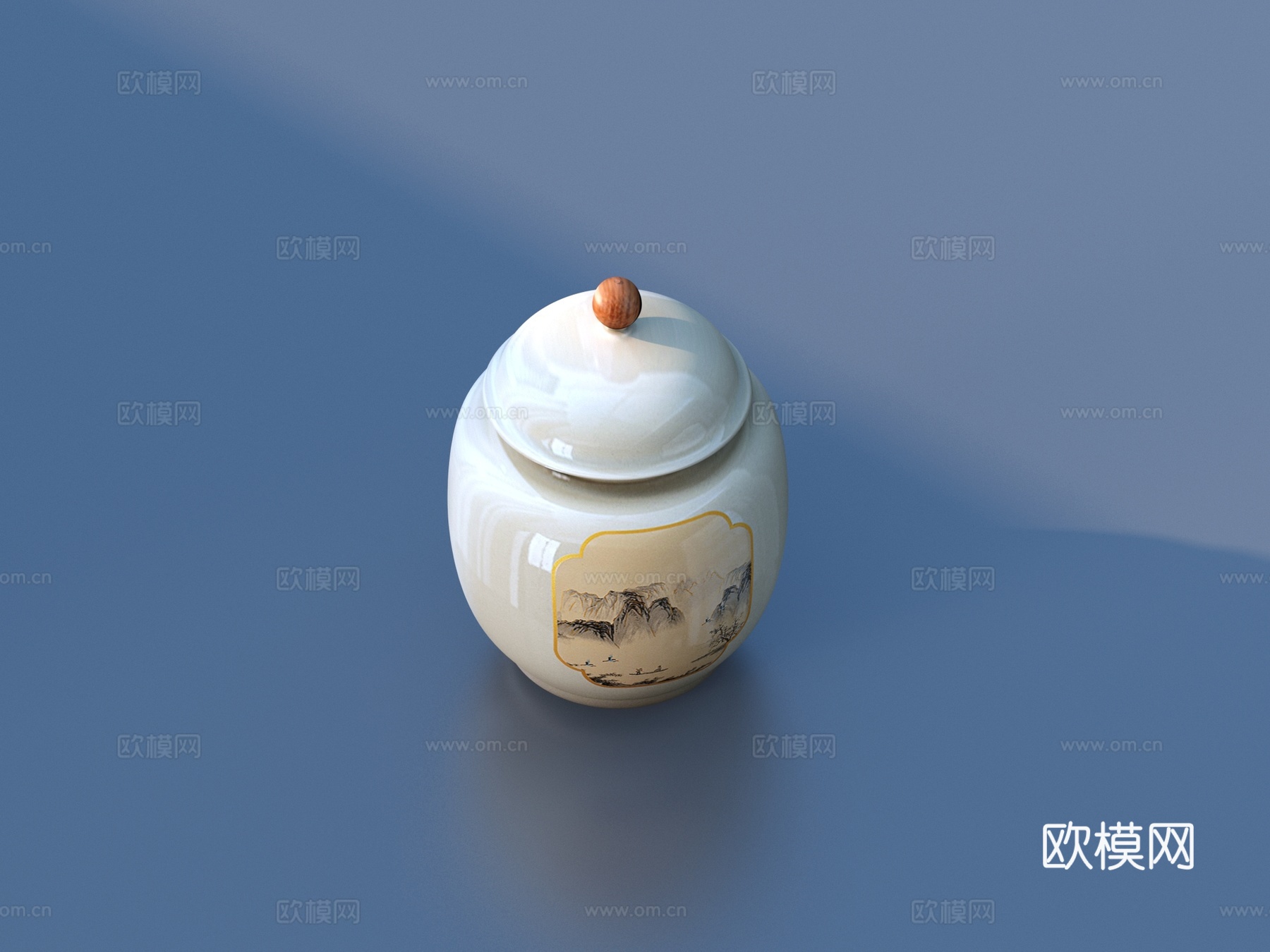 坛子 罐子 陶罐3d模型