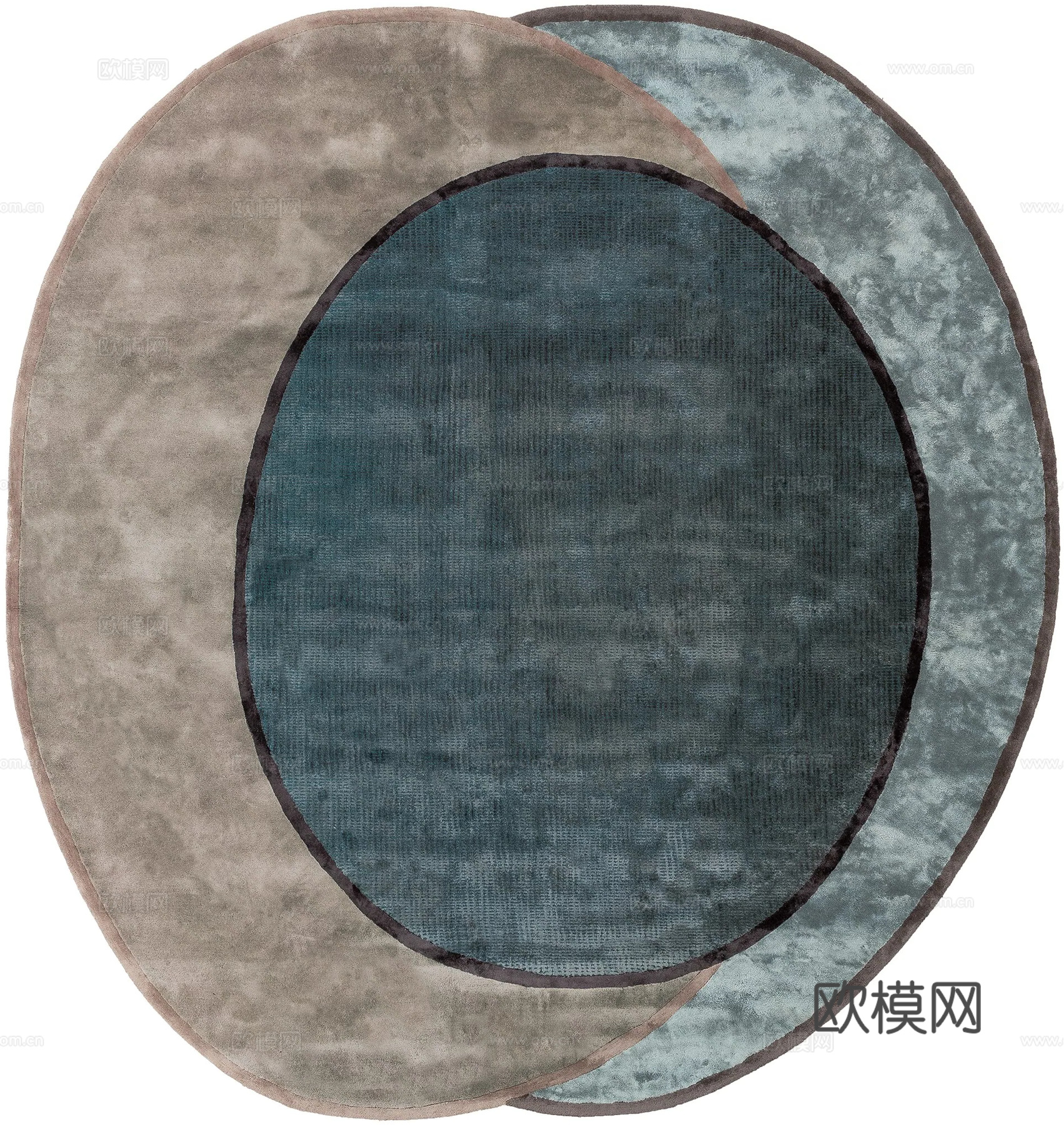 异形艺术地毯