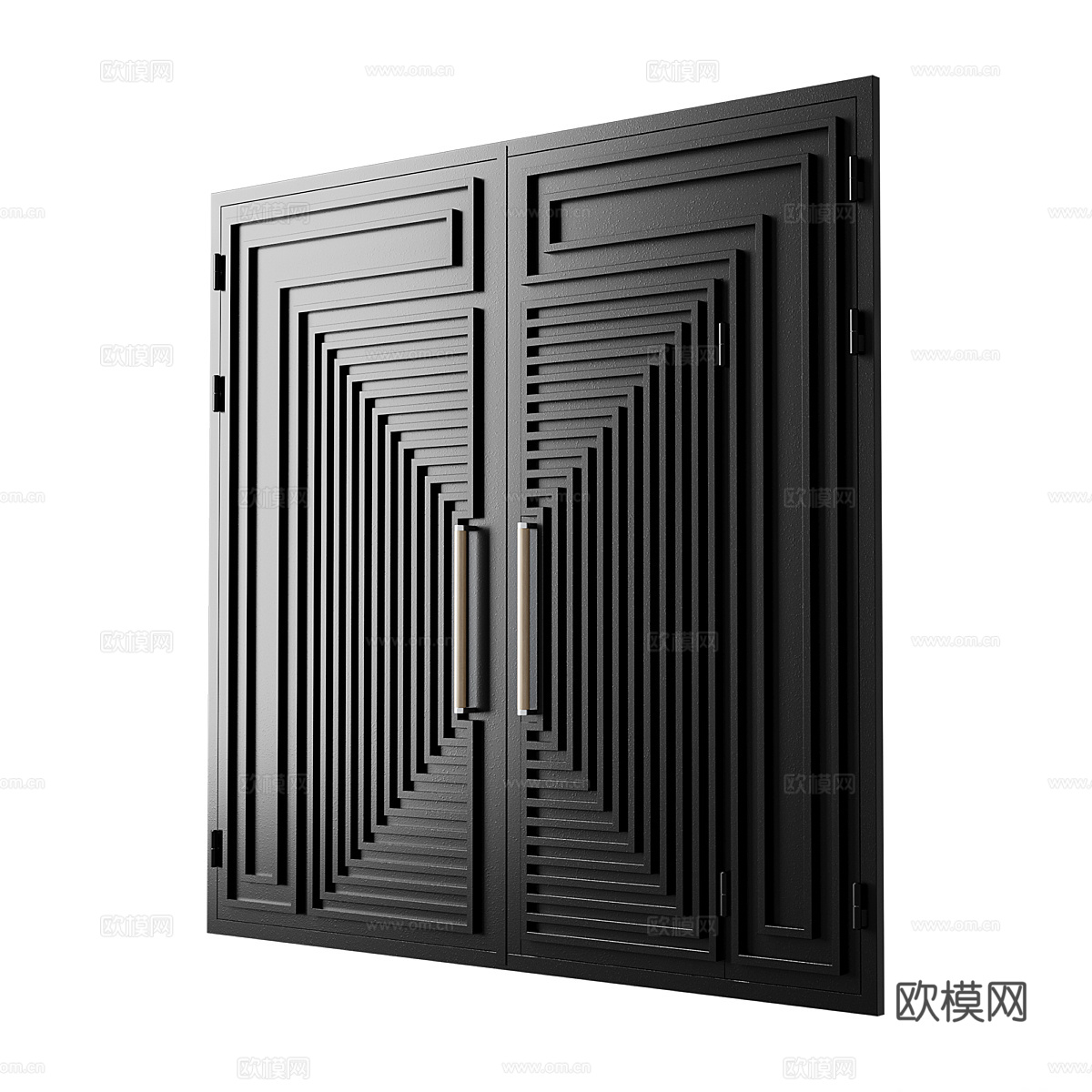 平开门3d模型