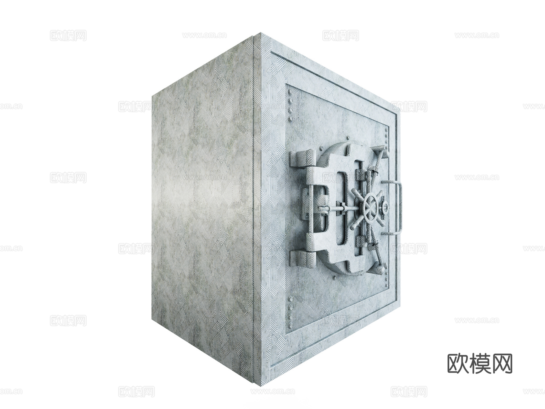 工业风保险柜3d模型