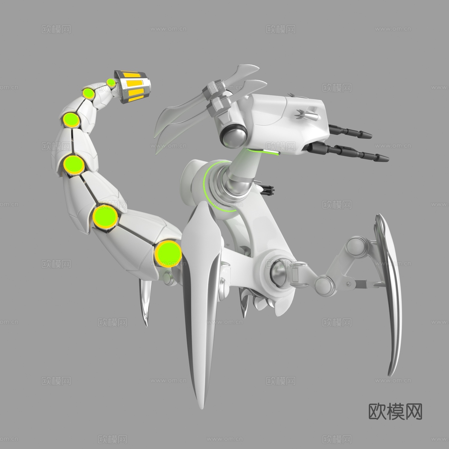 歇子机械3d模型