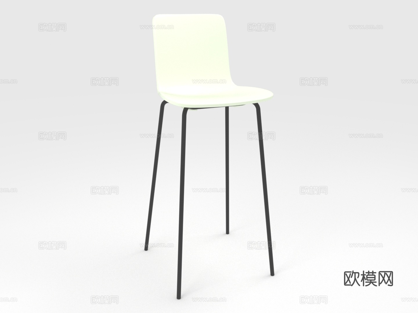 吧椅 椅子3d模型