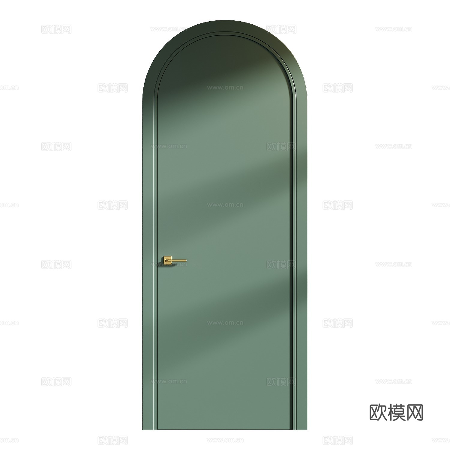 现代奶油风 Mona 拱形门3d模型