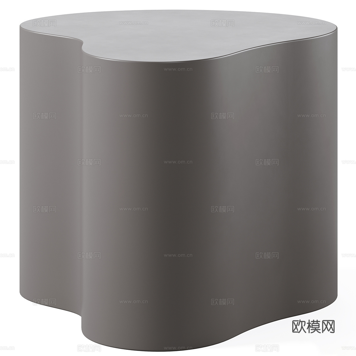 现代意式极简 YAGO 异形茶几组合3d模型