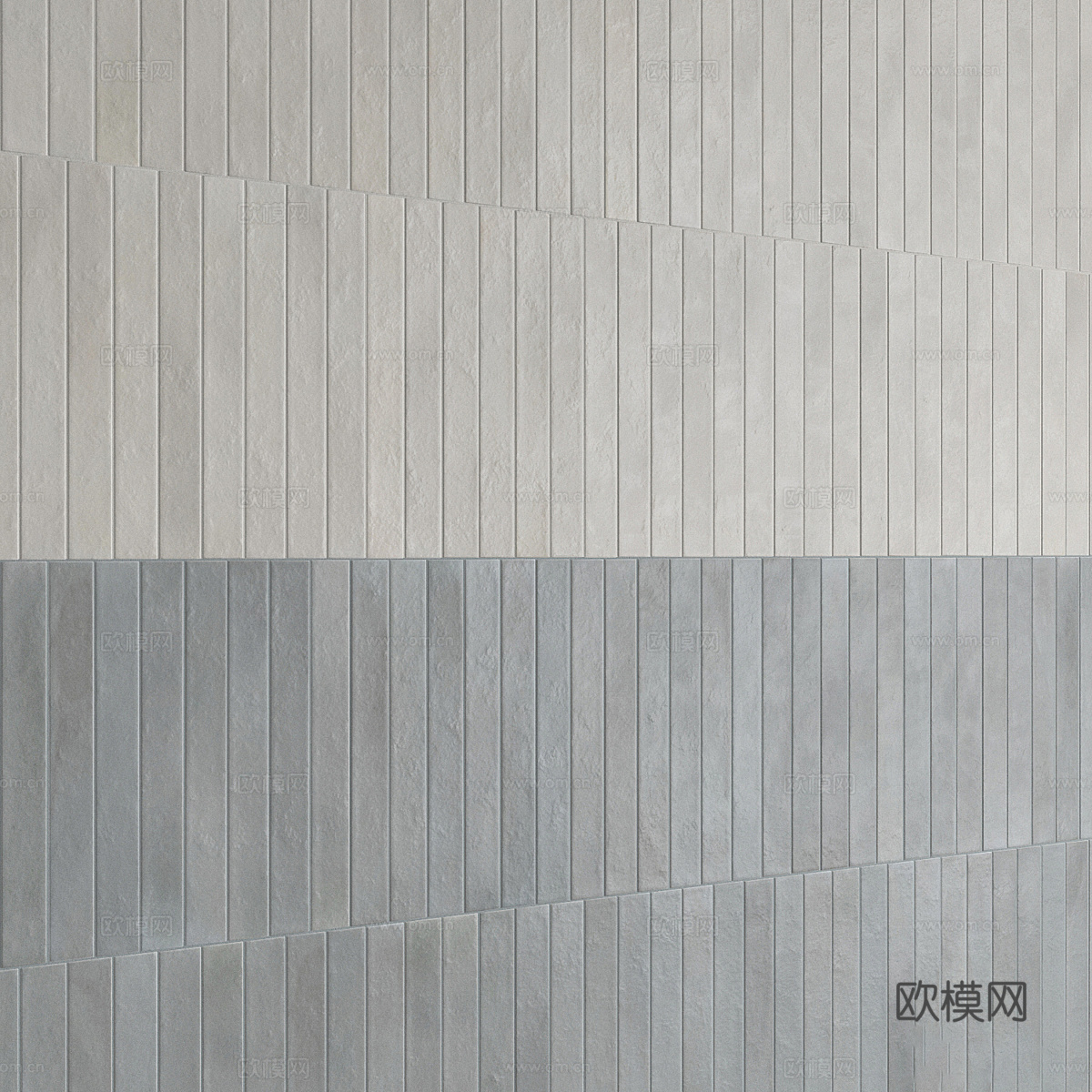 新中式瓷砖 花砖 条砖 仿古砖3d模型